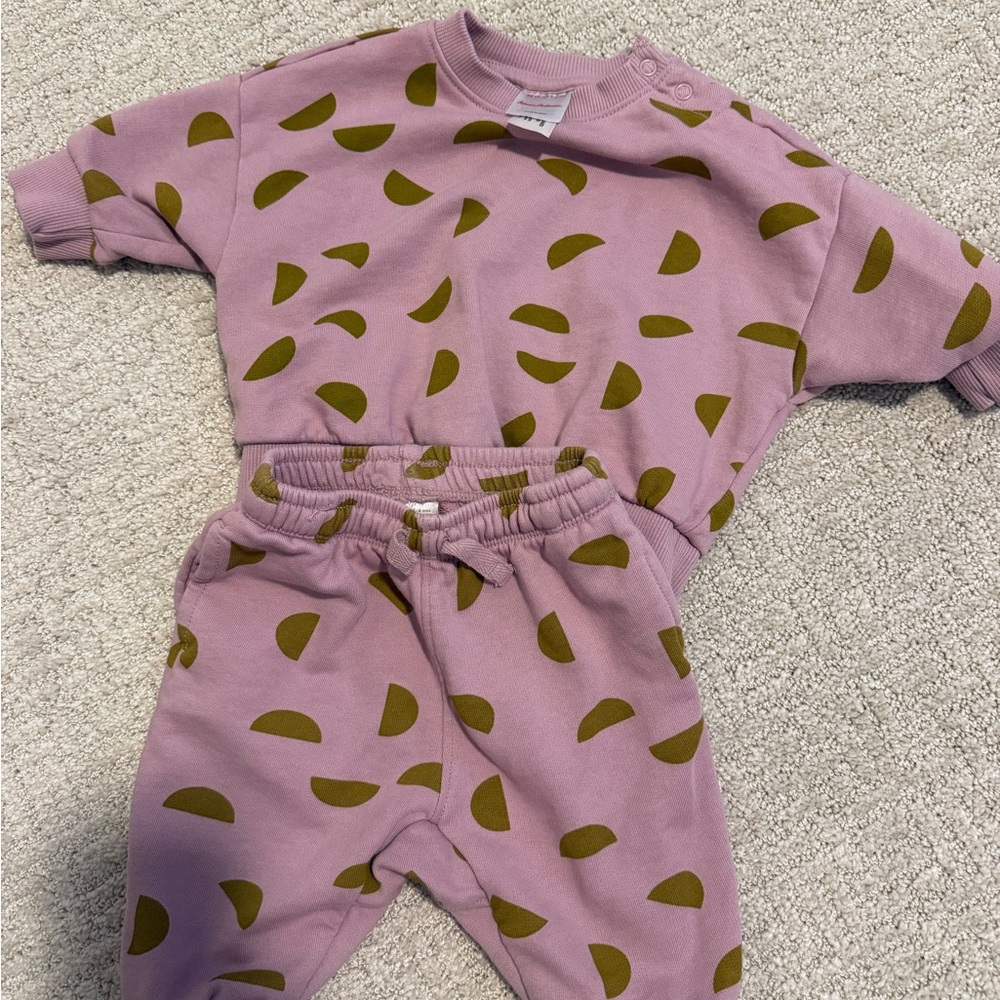 Hanna Matching Sweat Set 3-6